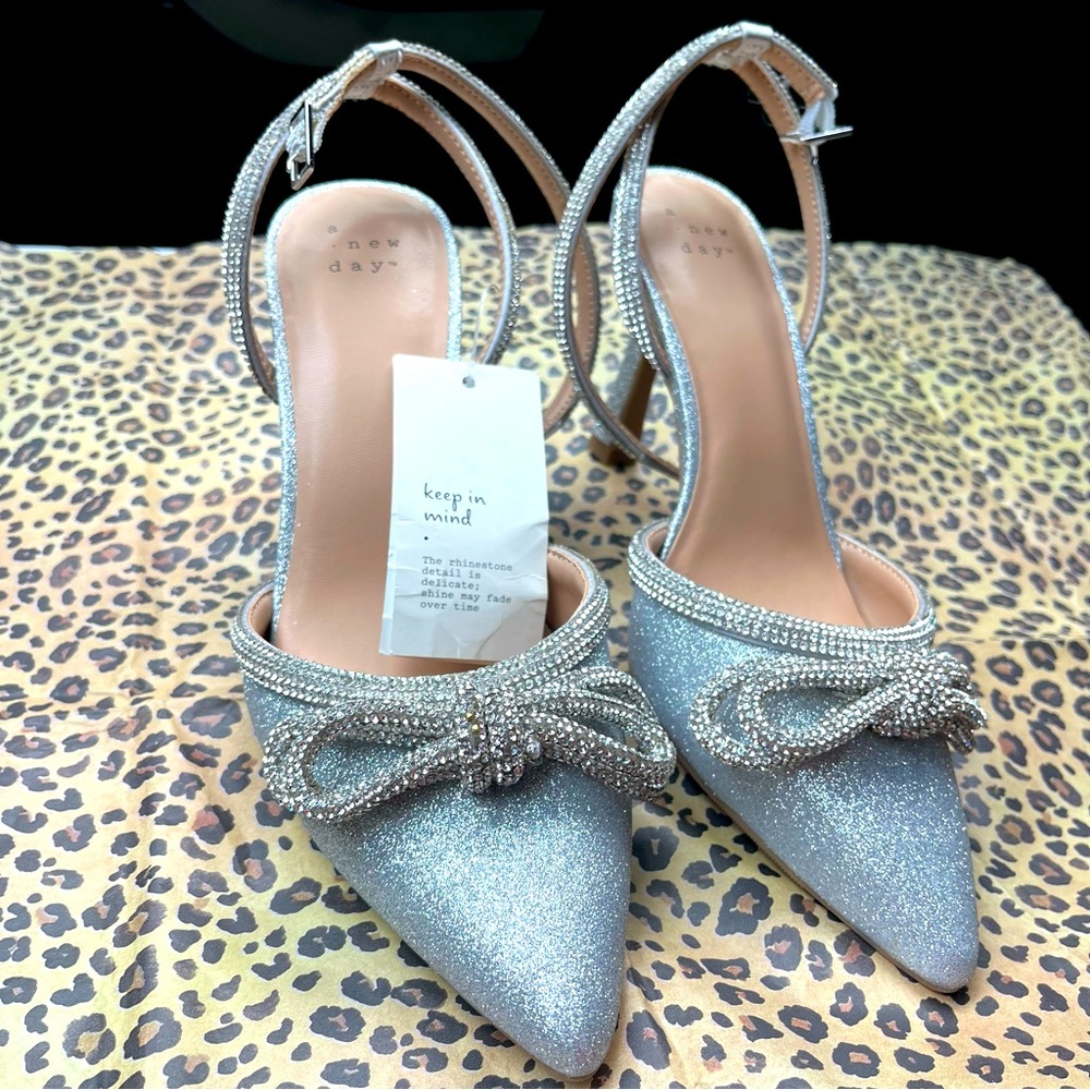 NEW Rhinestone Heels